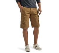 Wrangler Authentics Men’s Premium Twill Cargo Short, Acorn Twill, 33