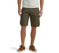 Wrangler Authentics Men’s Premium Twill Cargo Short, Grapeleaf, 32