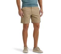 Wrangler Authentics Men's Authentics Flat Front Short Casual, Elmwood, 32W x 7L