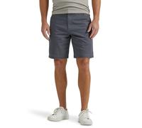 Wrangler Authentics Men's Authentics Flat Front Short Casual, Pewter, 36W x 9L