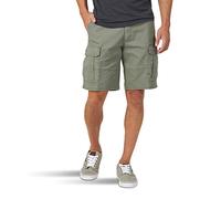 Wrangler Authentics Men's Big & Tall Classic Relaxed Fit Stretch Cargo Short, Dusty Olive, 44