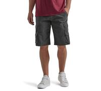 Wrangler Authentics Men's Big & Tall Premium Twill Cargo Short, Anthracite Twill, 42