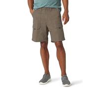 Wrangler Authentics Men's Canvas Utility Hiker Short, Earth Green, 33