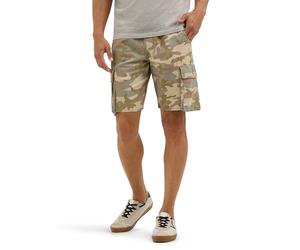 Wrangler Authentics Men's Cargo Short, Jungle Neutral Gray Camo, Medium