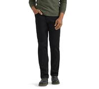 Wrangler Authentics Men's Classic 5-Pocket Regular Fit Cotton Jean, Black, 48W x 32L