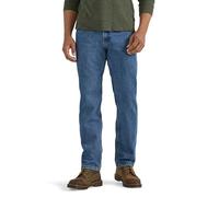 Wrangler Authentics Men's Classic 5-Pocket Regular Fit Cotton Jean, Stonewash Dark, 40W x 36L