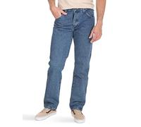 Wrangler Authentics Men's Classic 5-Pocket Regular Fit Cotton Jean, Stonewash Dark, 46W x 32L