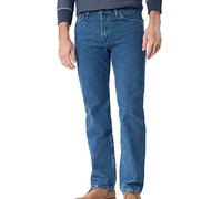 Wrangler Authentics Men's Classic 5-Pocket Regular Fit Cotton Jean, Stonewash Mid, 48W x 32L