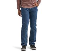 Wrangler Authentics Men's Classic 5-Pocket Regular Fit Jean, Dark Stonewash Flex, 38W / 34L