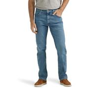 Wrangler Authentics Men's Classic 5-Pocket Regular Fit Jean, Vintage Blue Flex, 38W x 36L