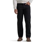 Wrangler Authentics Men's Authentics Big & Tall Classic Relaxed Fit Jean, Black, 42W / 34L