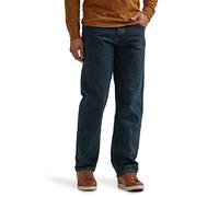 Wrangler Authentics Men's Classic 5-Pocket Relaxed Fit Cotton Jean, Storm, 44W x 34L