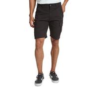 Wrangler Authentics Men's Classic Cargo Stretch Short, Black Twill, 30