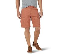 Wrangler Authentics Men's Classic Cargo Stretch Short, Copper Brown, 40