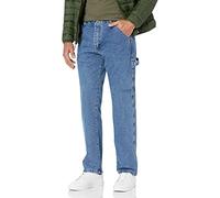 Wrangler Authentics Men's Classic Carpenter Jean, Antique Stone, 42W x 30L