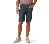 Wrangler Authentics Men's Classic Relaxed Fit Five Pocket Jean Short Denim, Moonlight, 32