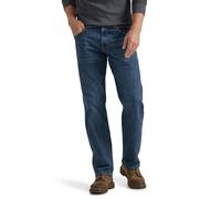 Wrangler Authentics Men's Classic 5-Pocket Relaxed Fit Jean, Slate Flex, 32W x 28L