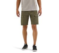 Wrangler Authentics Men's Comfort Flex Waist Cargo Short, Olive Night, 42