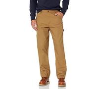 Wrangler Authentics Men's Fleece Lined Carpenter Pant, Autumn Khaki, 40W x 32L