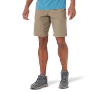 Wrangler Authentics Men's Performance Comfort Flex Waist Cargo Short, Fallen Rock, 30