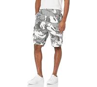 Wrangler Authentics Men's Premium Twill Cargo Short (Bennard), White Camo, 42