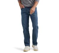 Wrangler Authentics Men's Regular Fit Comfort Flex Waist Jean Blue Ocean 34W x 32L