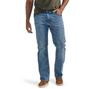 Wrangler Authentics Men's Premium Rela/ed Fit Boot Cut Jean, Riptide, 42W / 30L