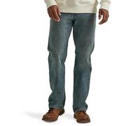 Wrangler Authentics Men's Relaxed Fit Boot Cut Jean, Tinted Mid Shade, 38W x 32L