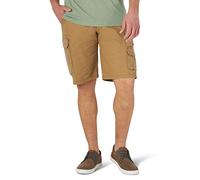 Wrangler Authentics Men's Stretch Twill Cargo Shorts, Acorn, 36