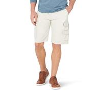 Wrangler Authentics Men's Stretch Twill Cargo Shorts, Pelican, 42