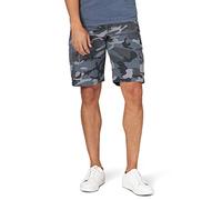 Wrangler Authentics Men's Stretch Twill Cargo Shorts, Turbulence Camo, 36