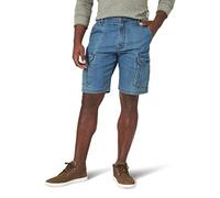Wrangler Authentics Men's Zm6admd Cargo Shorts, Medium Tint Denim, 33W UK
