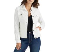 Wrangler Authentics Women's Stretch Denim Jacket, White, S