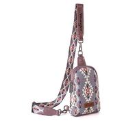 Wrangler Aztec Sling Bag Southwest Crossbody Bags Trendy Chest Bag | Southwest