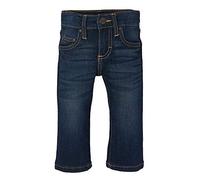 Wrangler Baby Boys' Five Pocket Boot Cut Jean, Dark Blue, 0-3 Months