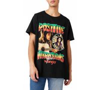 Wrangler BOB MARLEY Positive Vibrations T-shirt Mens Crew Neck Cotton Tee Top