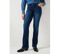 Wrangler Bootcut Jean-blue, Blue, Size 33, Inside Leg 32, Women Blue