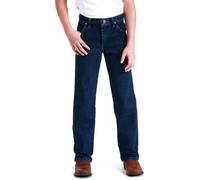 Wrangler Boys' 13mwz Cowboy Cut Original Fit Jean, Dark Indigo, 10