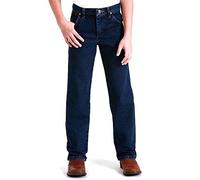 Wrangler Boys 13MWZ Cowboy Cut Original Fit Jean, Dark Indigo, 12