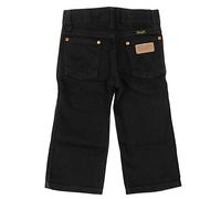 Wrangler Boys' 13mwz Cowboy Cut Original Fit Jean, Overdyed Black, 16