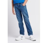 Wrangler Boy's Boys Greensboro Regular Straight Fit Jeans Vintage Tint in Blue | Size: 12-13 Years Wrangler Blue 12-13 Years