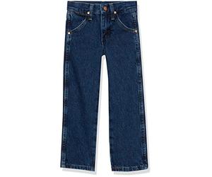 Wrangler Boys' Cowboy Cut Relaxed Fit Jean,Dark Indigo,1T Regular