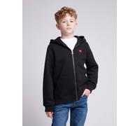 Wrangler Boy's Festival Badge Zip Thru OTH BB Hoodie Black | Size: 7-8 Years Wrangler Black 7-8 Years