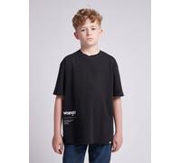 Wrangler Boy's Photographic Tee Black | Size: 10-11 Years Wrangler Black 10-11 Years