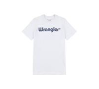 Wrangler Boy's Tubular Logo Tee Bright White | Size: 12-13 Years Wrangler White 12-13 Years