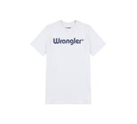 Wrangler Boy's Tubular Logo Tee Bright White | Size: 7-8 Years Wrangler White 7-8 Years