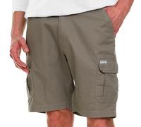 Wrangler Cargo Shorts for Men Big and Tall - Stretch Twill Casual Shorts, Olive, 6X