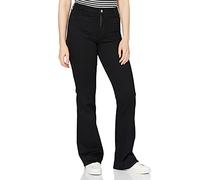 Wrangler Women's Flare Flared Jeans, Black (Retro 111), W30/L32 (Manufacturer size: 30/32)
