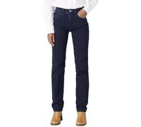 Wrangler Damen Straight Pants, Blue Black, 30W x 30L