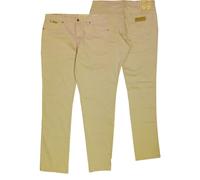 WRANGLER EXTRA TALL TEXAS STRETCH CAMEL SOFT COTTON CHINO TROUSER IN WAIST 32" T